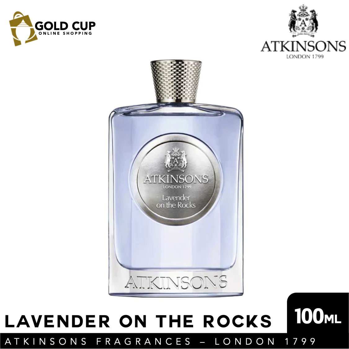 Atkinsons Lavender on the Rocks 100ml Perfume Fragrances