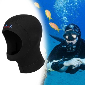 ภาพหน้าปกสินค้า1 มม.Neoprene ดำน้ำดูปะการัง wetsuit Hood Surf Divers หมวกหมวกดำน้ำ C8M3 ซึ่งคุณอาจชอบสินค้านี้