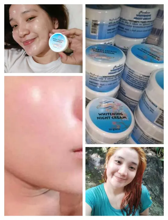 porcelana whitening night cream