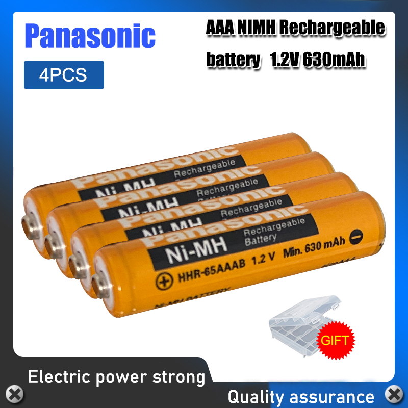 Panasonic NIMH 1.2v 630mAh cell rechargeable AAA nd Cordless Phone