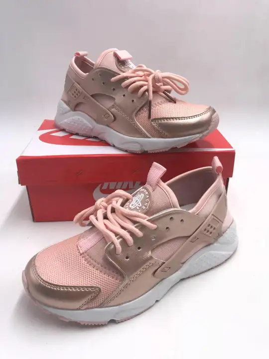 rose gold huaraches womens