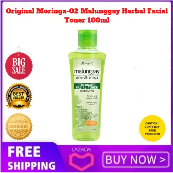 malunggay facial toner