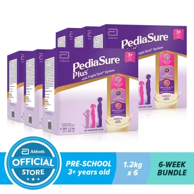 Pediasure Plus Vanilla 1.2KG For Kids Above 3 Years Old Bundle of 6