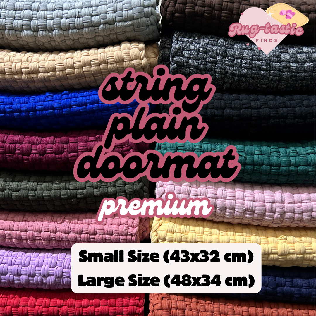 PREMIUM Quality Handwoven / String Doormat (Plain Colors) | Lazada PH