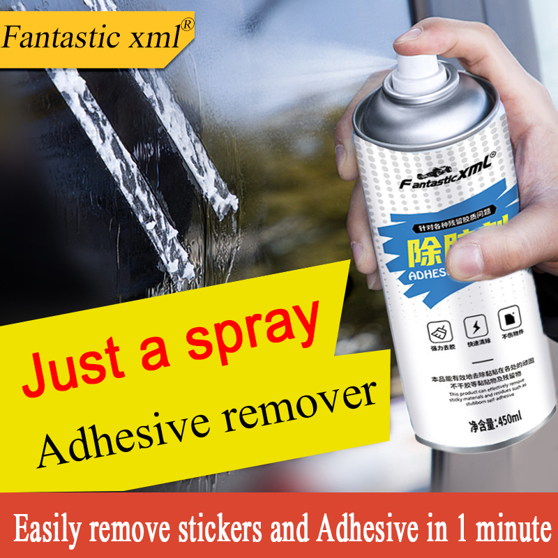 Easily remove stickers and Adhesive in 1 minute Adhesive remover for