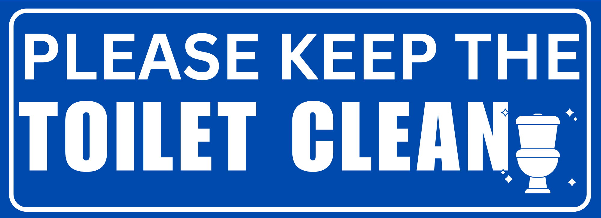 Please Clean As You Go Signage 