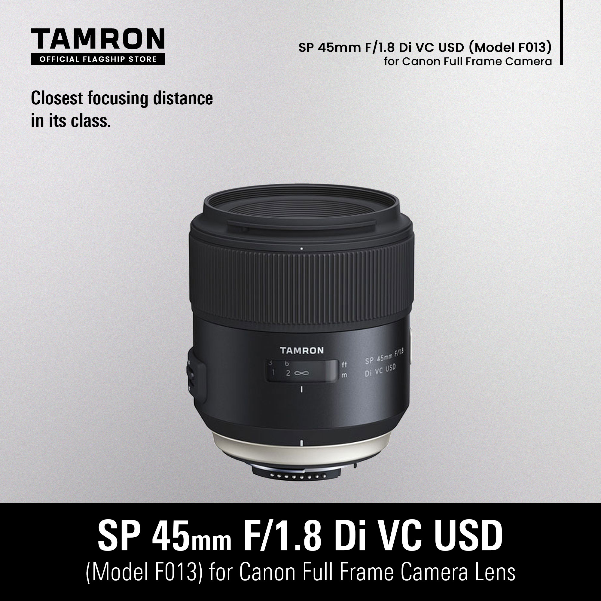 【美品】TAMRON SP45 F1.8DI VC USD (F013N)