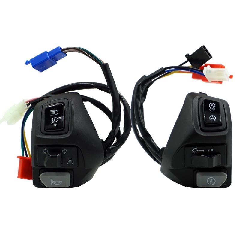 hazard switch for motorcycle 1Pair Domino Switch Handle Switch for Aerox MIO Left+Right Lazada PH