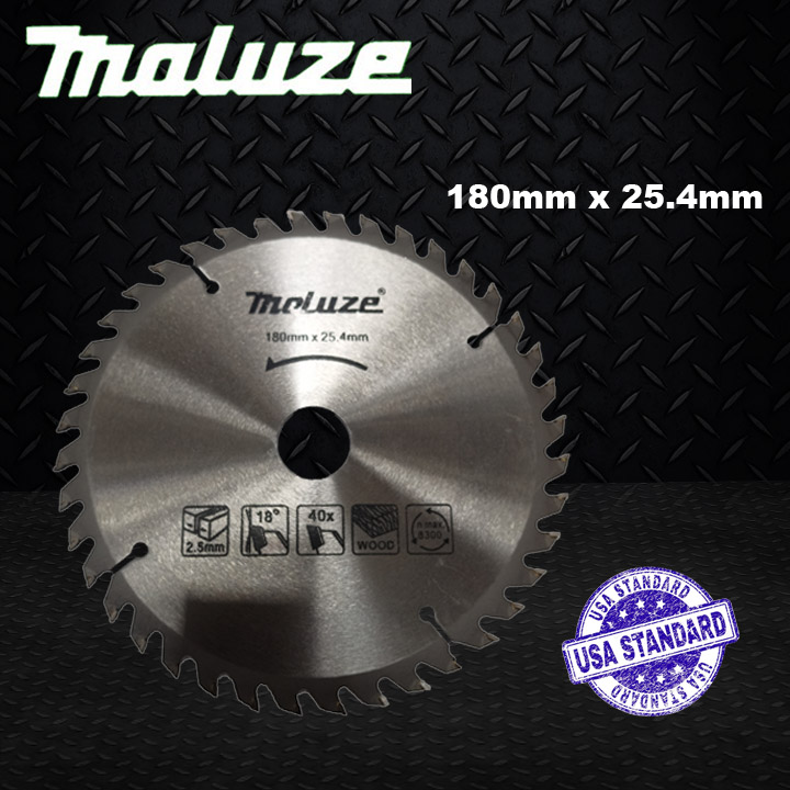 MALUZE TCT 7" (180mm) Circular Saw Blade for Wood Lazada PH