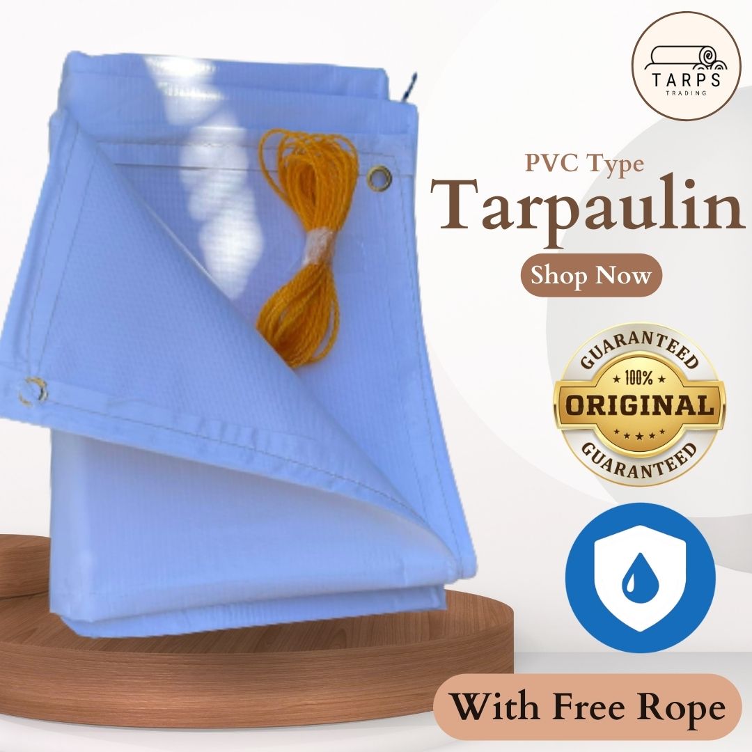 4x6FT High Quality White Tarpaulin. Not for Heavy Duty Use. Cage Cover