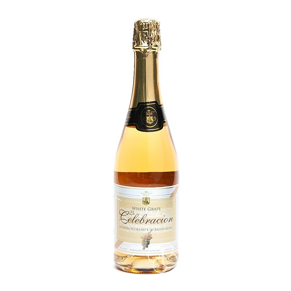 Le Celebracion White Grape Sparkling Juice 750mL Non-Alcoholic