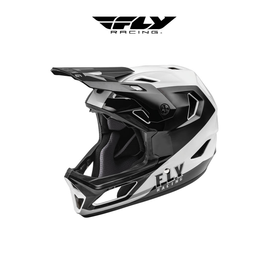 Fly Racing Rayce Helmet in Black White | Lazada PH