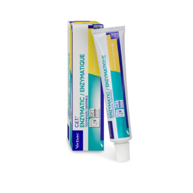 [Virbac] C.E.T Enzymatic Toothpaste 70g 3Flavors (Poultry, Vanilla Mint