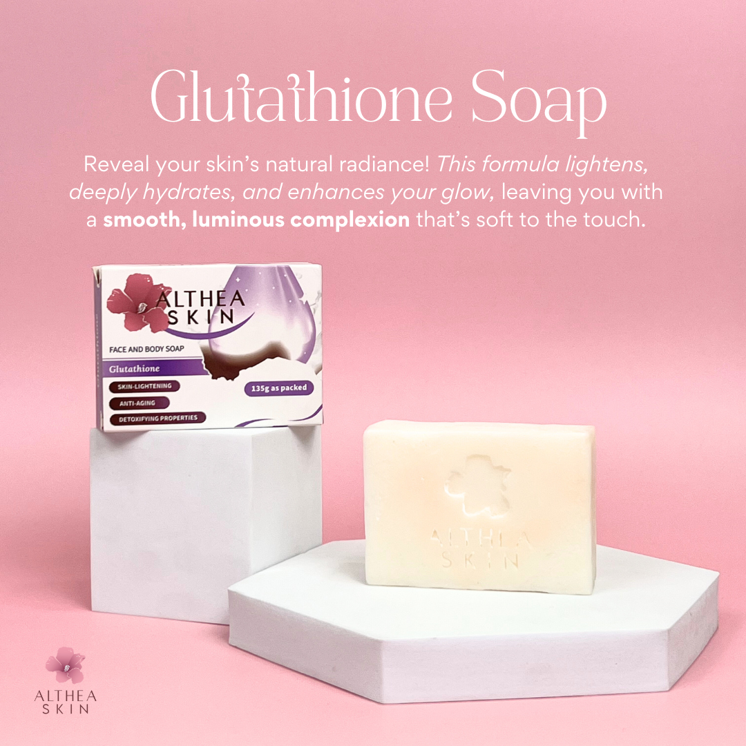 Althea Glutathione Soap 135g Moisturizing Normal Skin Single Item Glutathione  Soap Body Benefits Glutathione - Lazada