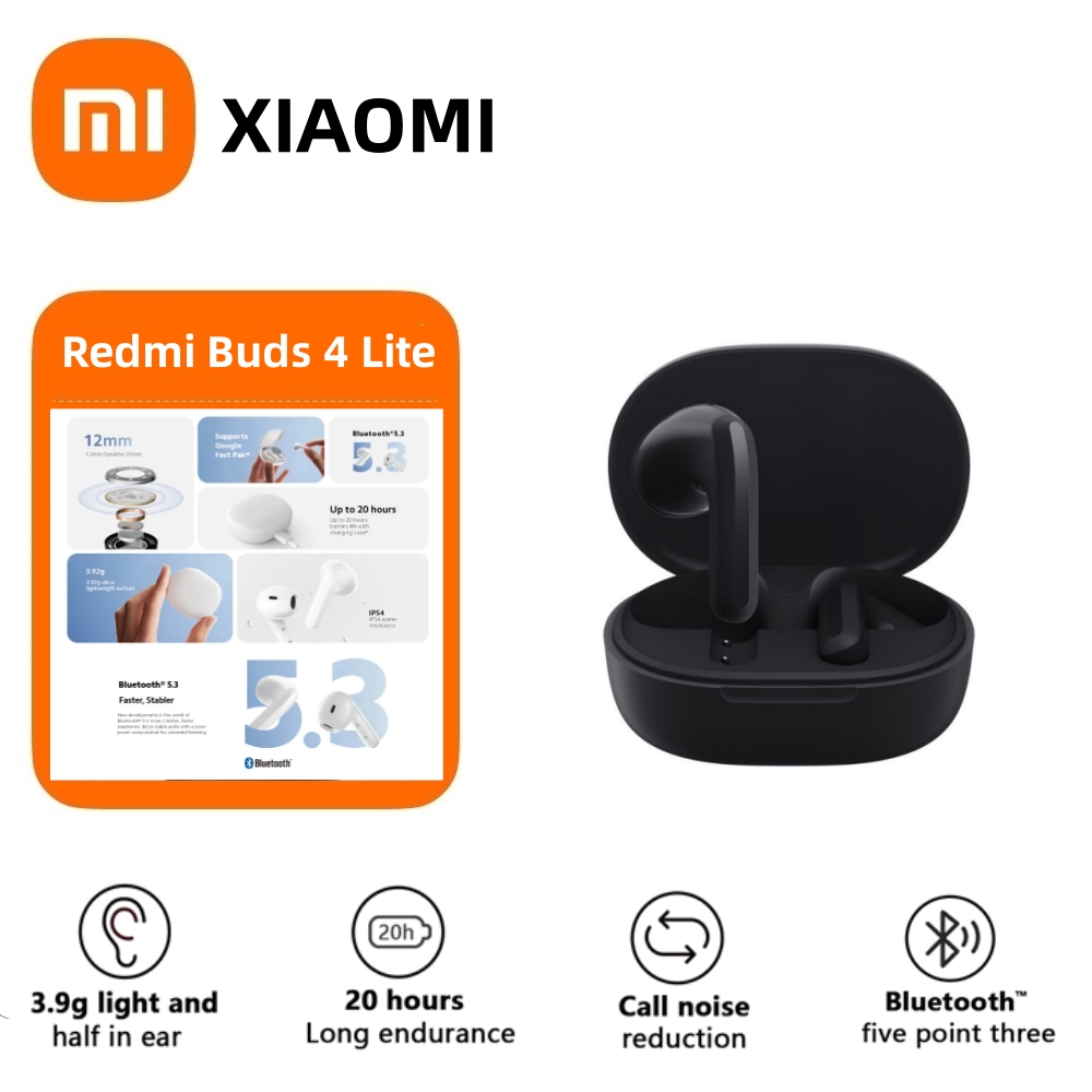 Comprar Xiaomi Redmi Buds 4 Lite Bluetooth 5.3 TWS Auricular