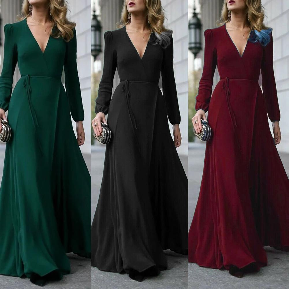 long sleeves frocks