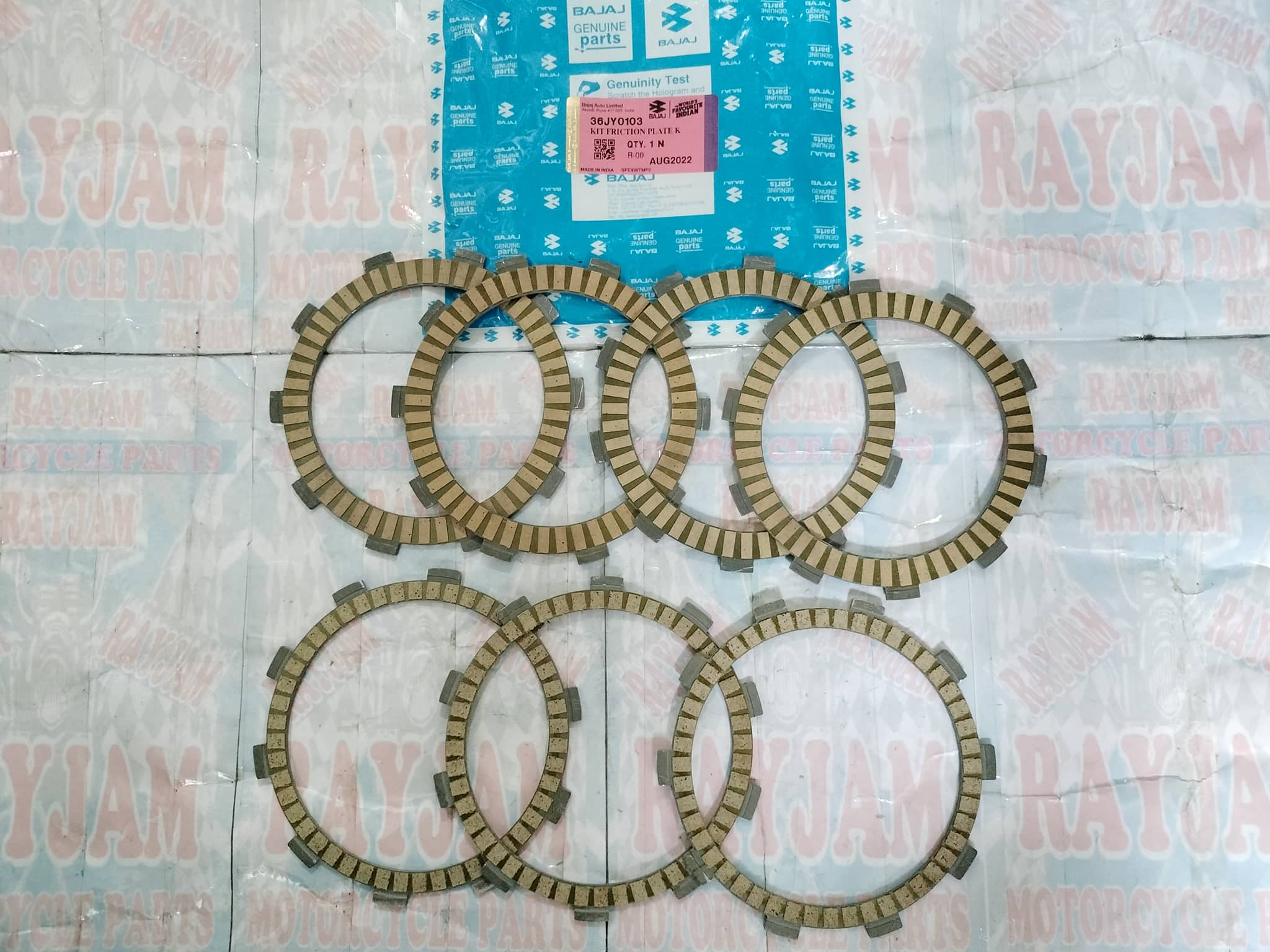 Clutch Lining Set Dominar 400 Version 1 36JY0103 Lazada PH