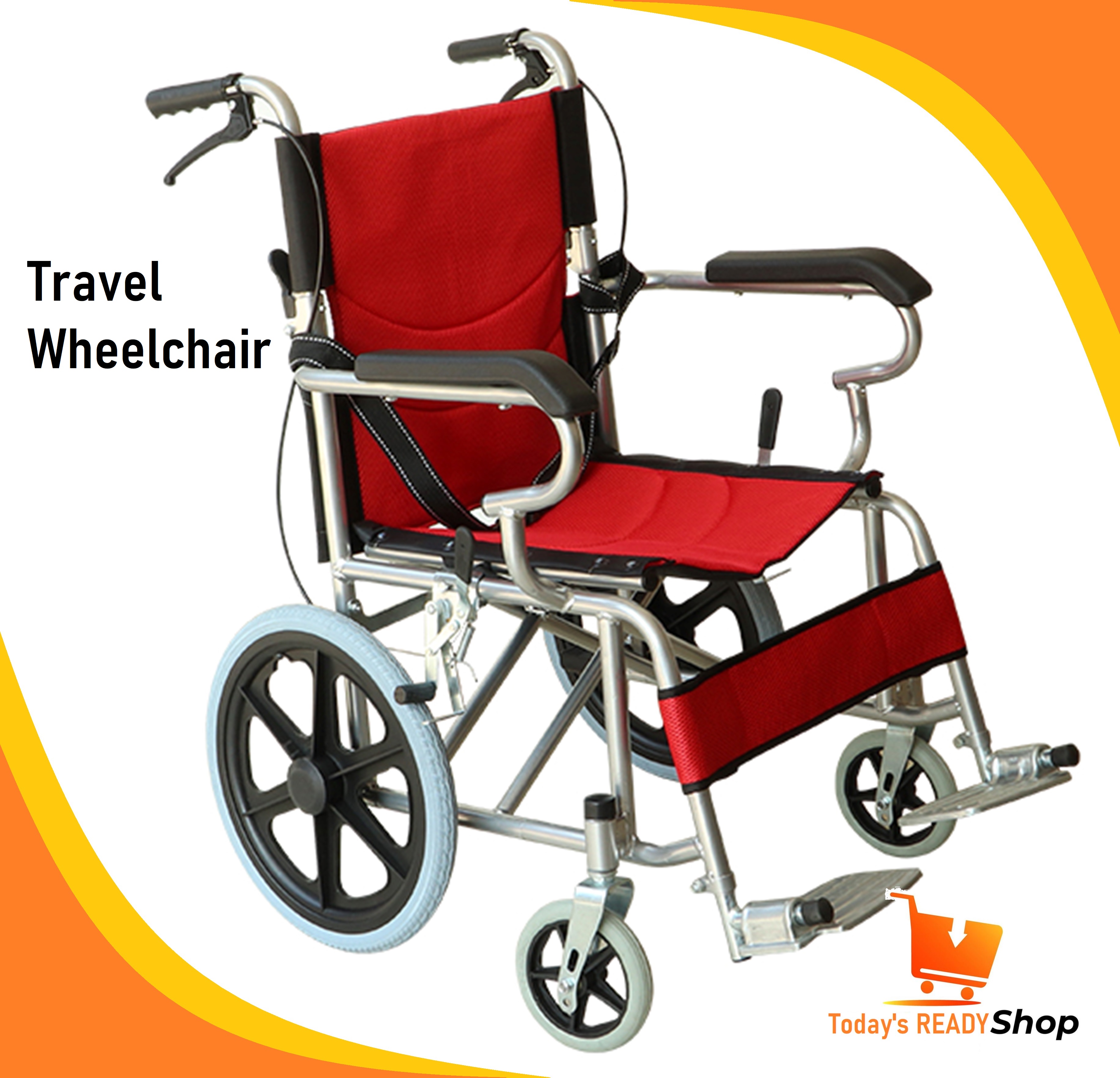 Travel Wheelchair for Adult Travelling Wheelchair Standard Wheelchair