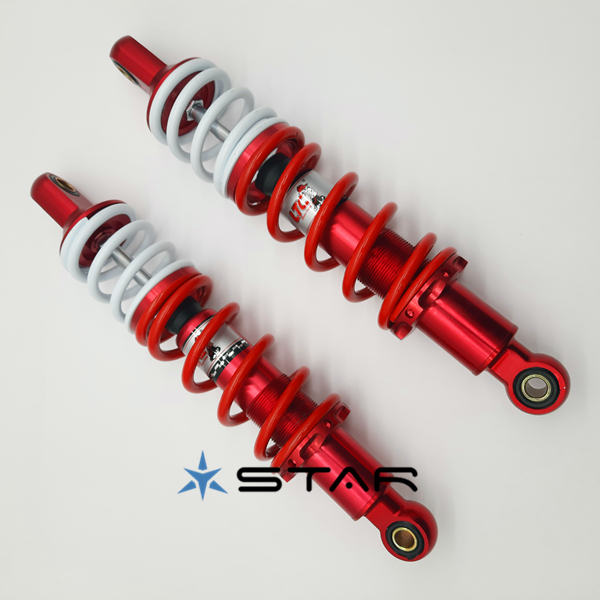 COD 310MM Adjustable Aluminum alloy Dual Rear SHOCK High Quality Made in Taiwan For WAVE/XRM/TMX