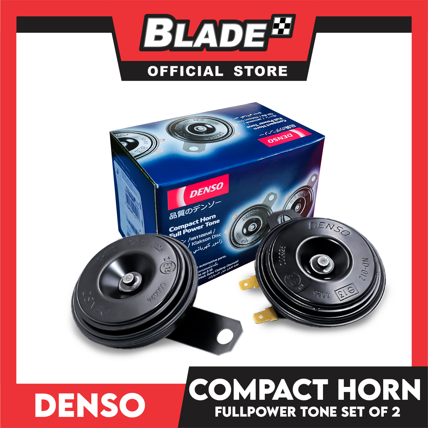 Denso Compact Horn Full Power Tone 12V 6910 9701 Power Tone And
