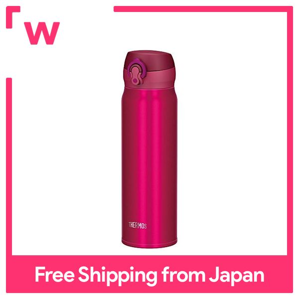 Thermos Water Bottle Vacuum Insulation Mobile Mug 600ml JNL-603 CRB