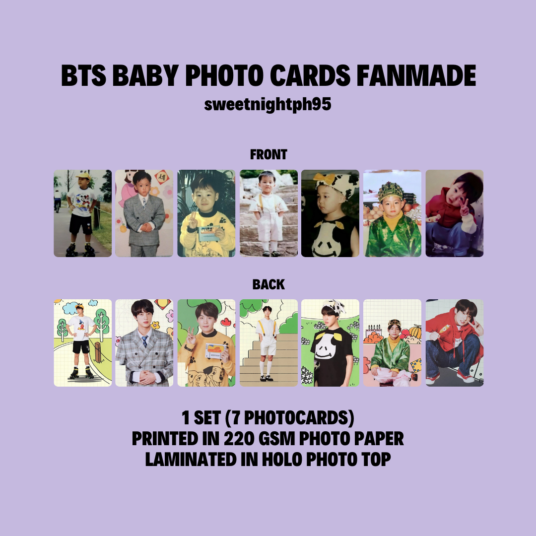 BTS PHOTOCARD 50pcs | bts fanmade 