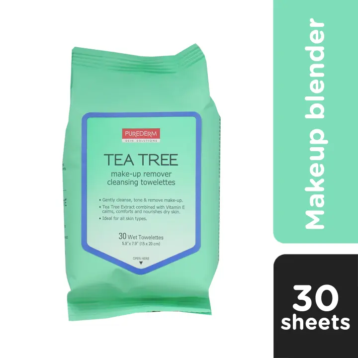 purederm makeup remover wipes