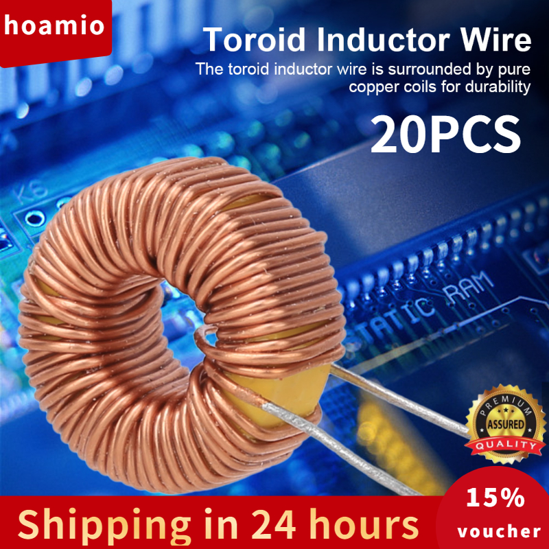 10PC 470uH 3A Coil Wire Wrap Toroidal Inductor Choke For DIY Amplifier·Crossover