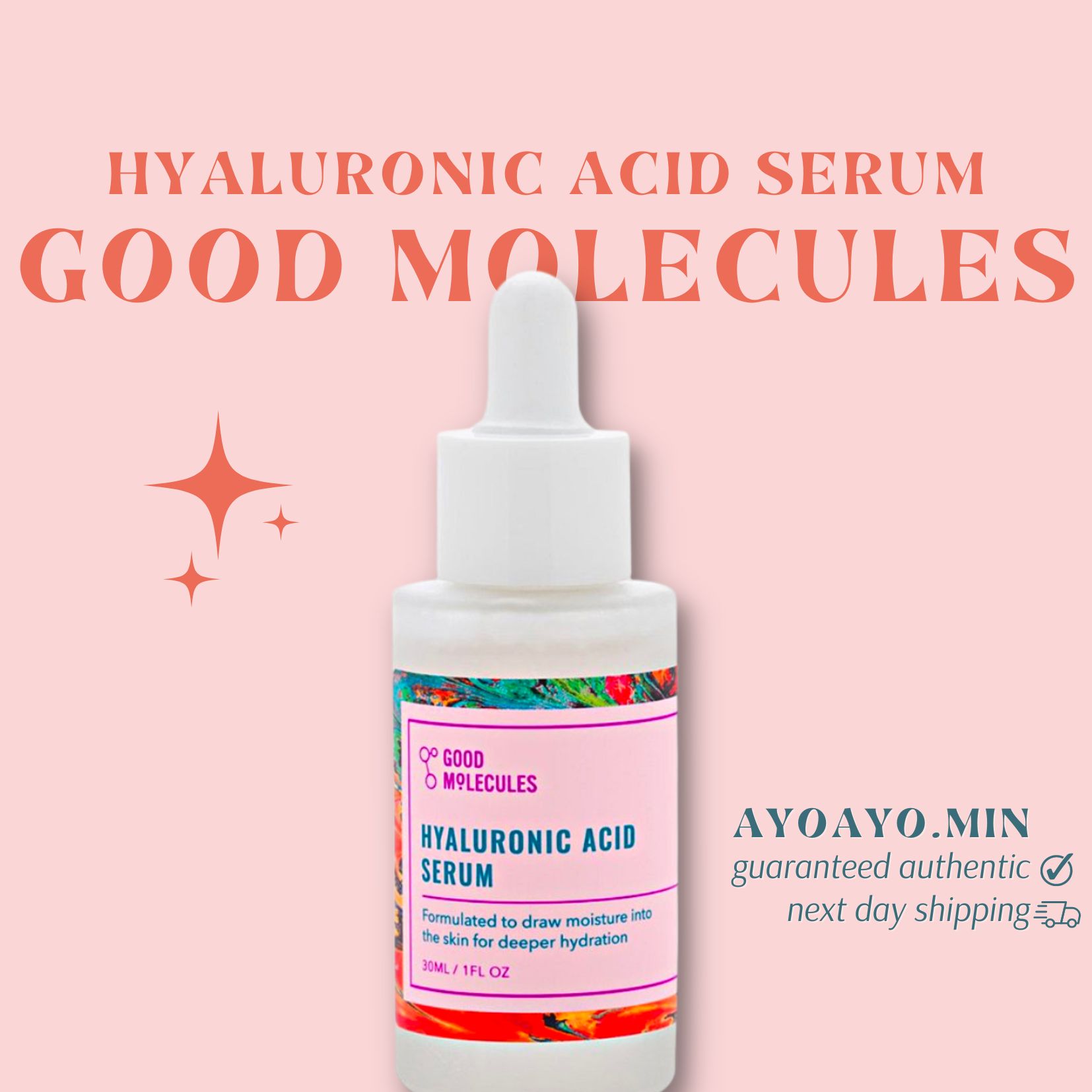 Good Molecules Hyaluronic Acid Serum 30 ml Lazada PH