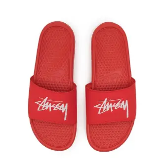 stussy flip flops