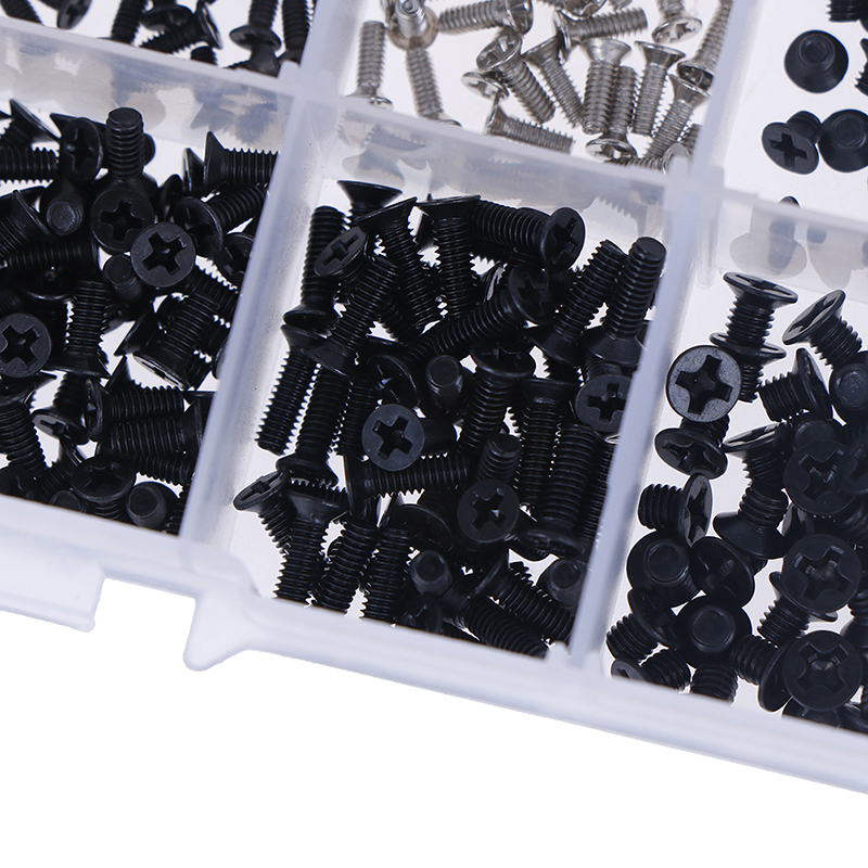 Veli Shy 500pcs laptop computer screws set universal screw m2 m2.3 m3