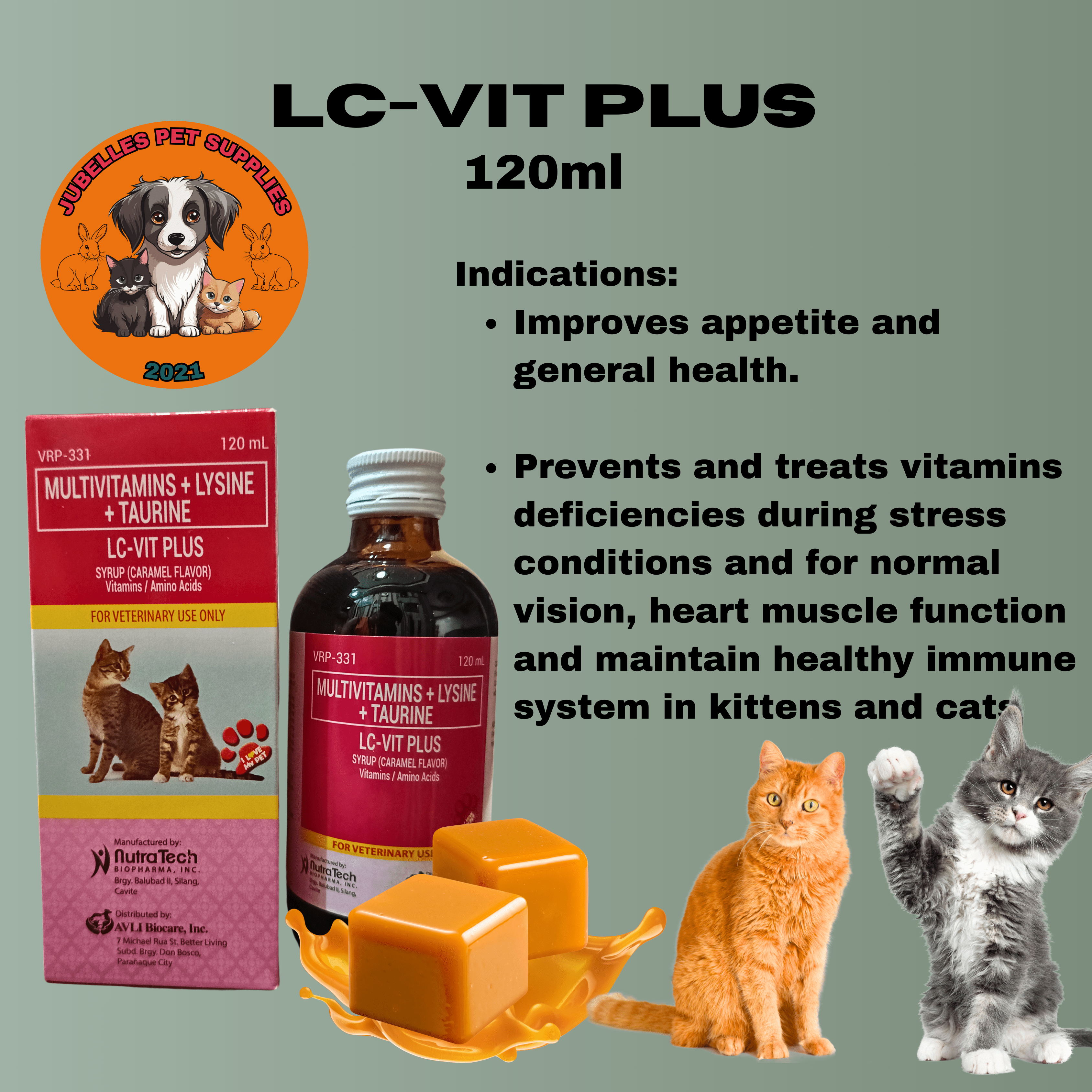 LCVIT Plus Syrup (Multivitamins + Lysine + Taurine) 120ml Lazada PH