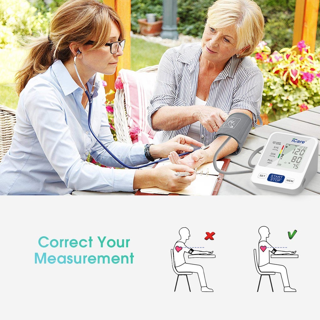 iCare®CK238 USB Powered Automatic Digital Blood Pressure Monitor with
