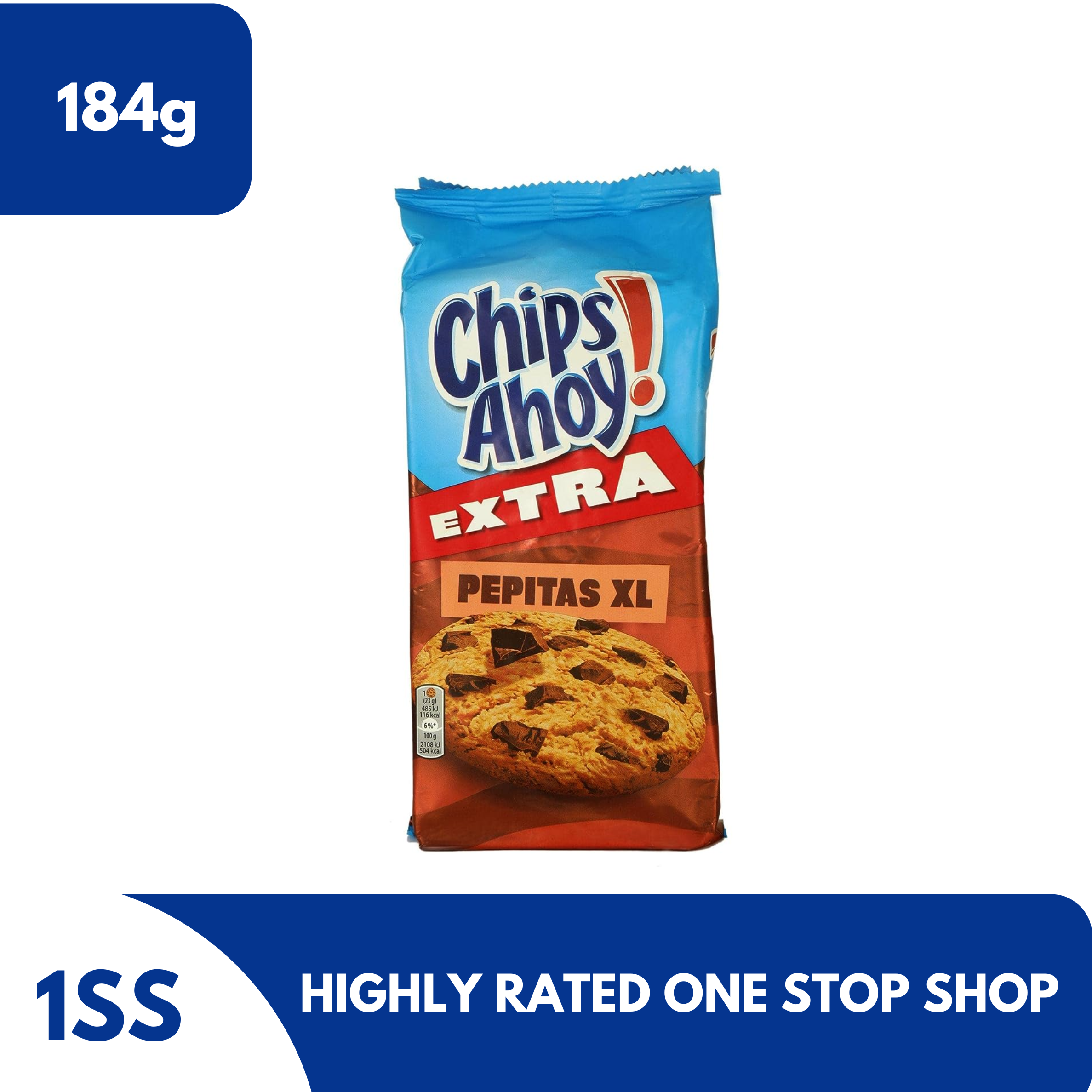 Nabisco Chips Ahoy! Extra Chocolate Chips Cookies, 184g Lazada PH