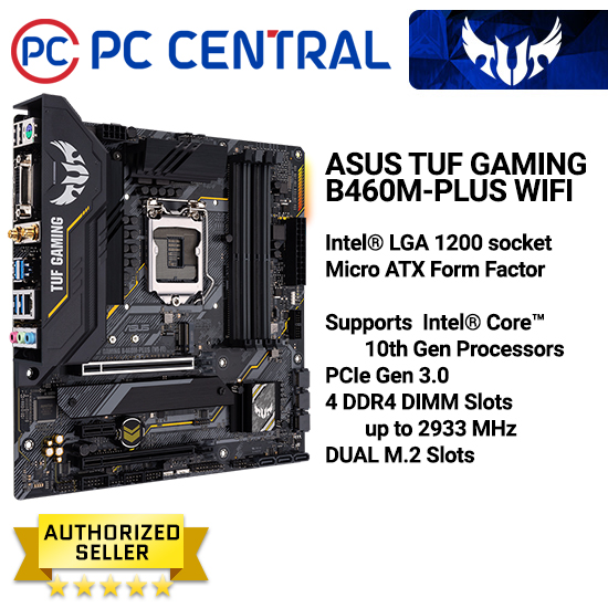 Lga 1200 Asus Tuf B460m Plus Gaming Wifi Refurbished: ASUS TUF
