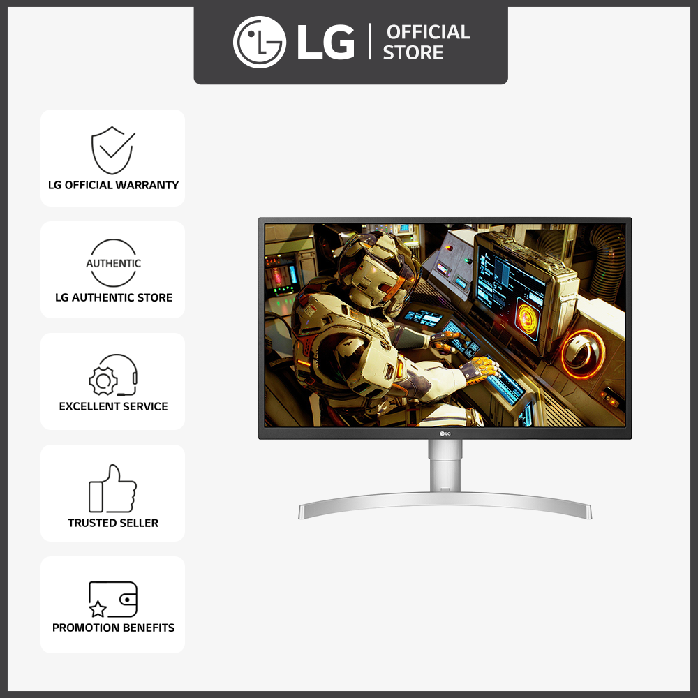 LG 27UL550-W 27 4K Ultra HD FreeSync IPS - Moniteur UHD
