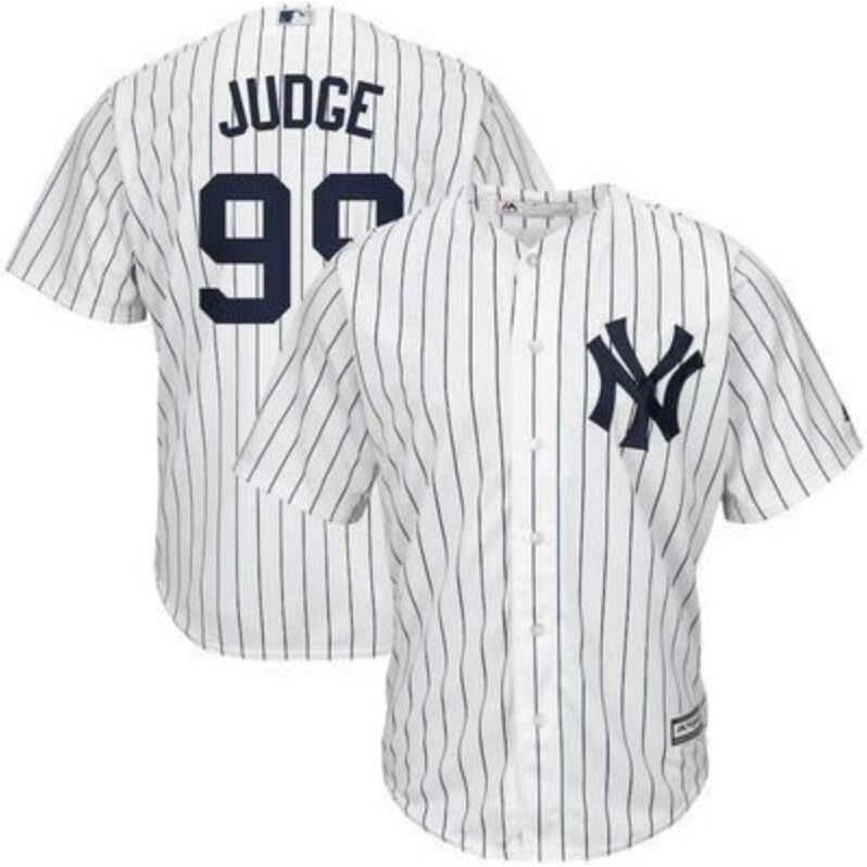 The Newest Stripes New York Yankees Team Baseball Clothing Jersey 99 Judge  Embroidery MLB Jersey | Lazada PH