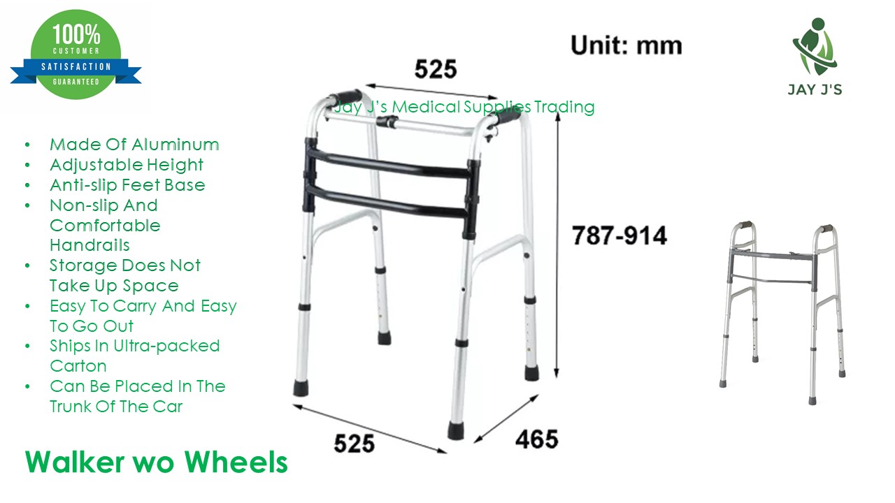 Walker Without Wheels for Adult and Elderly Brand New Lightweight