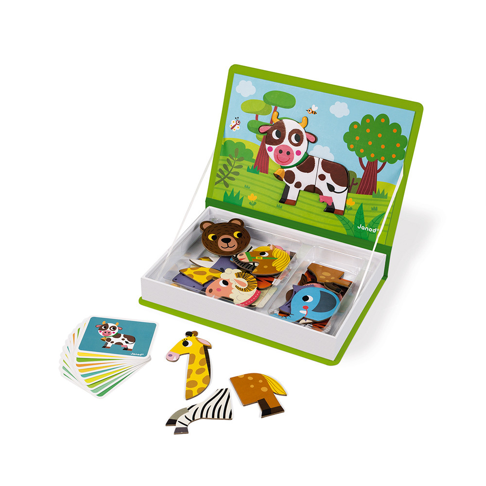 janod animals magnetibook
