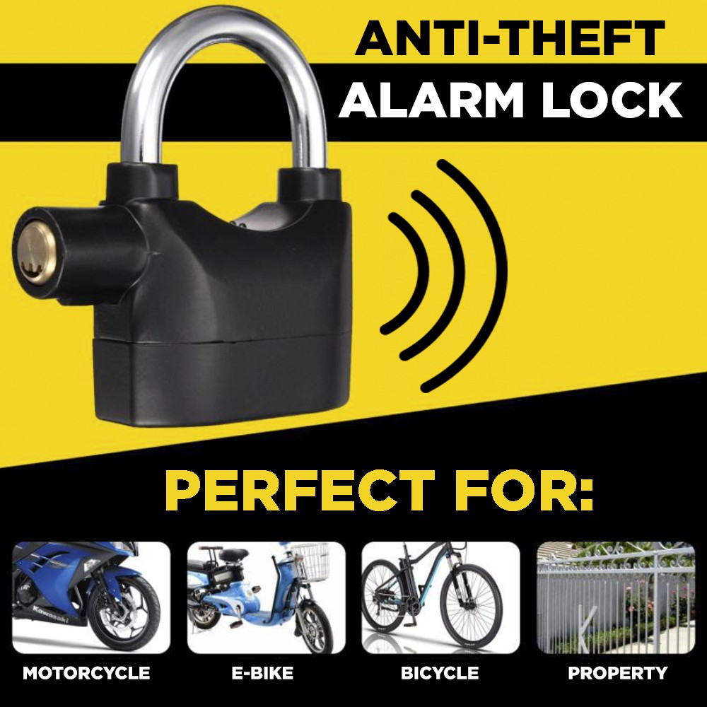 [COD][FAST SHIPPING] ANTITHEFT ALARM LOCK Lazada PH