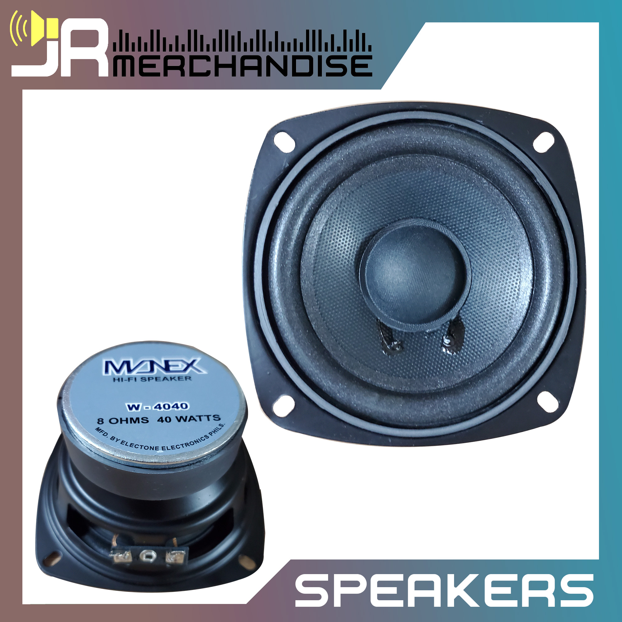 4 woofer speaker
