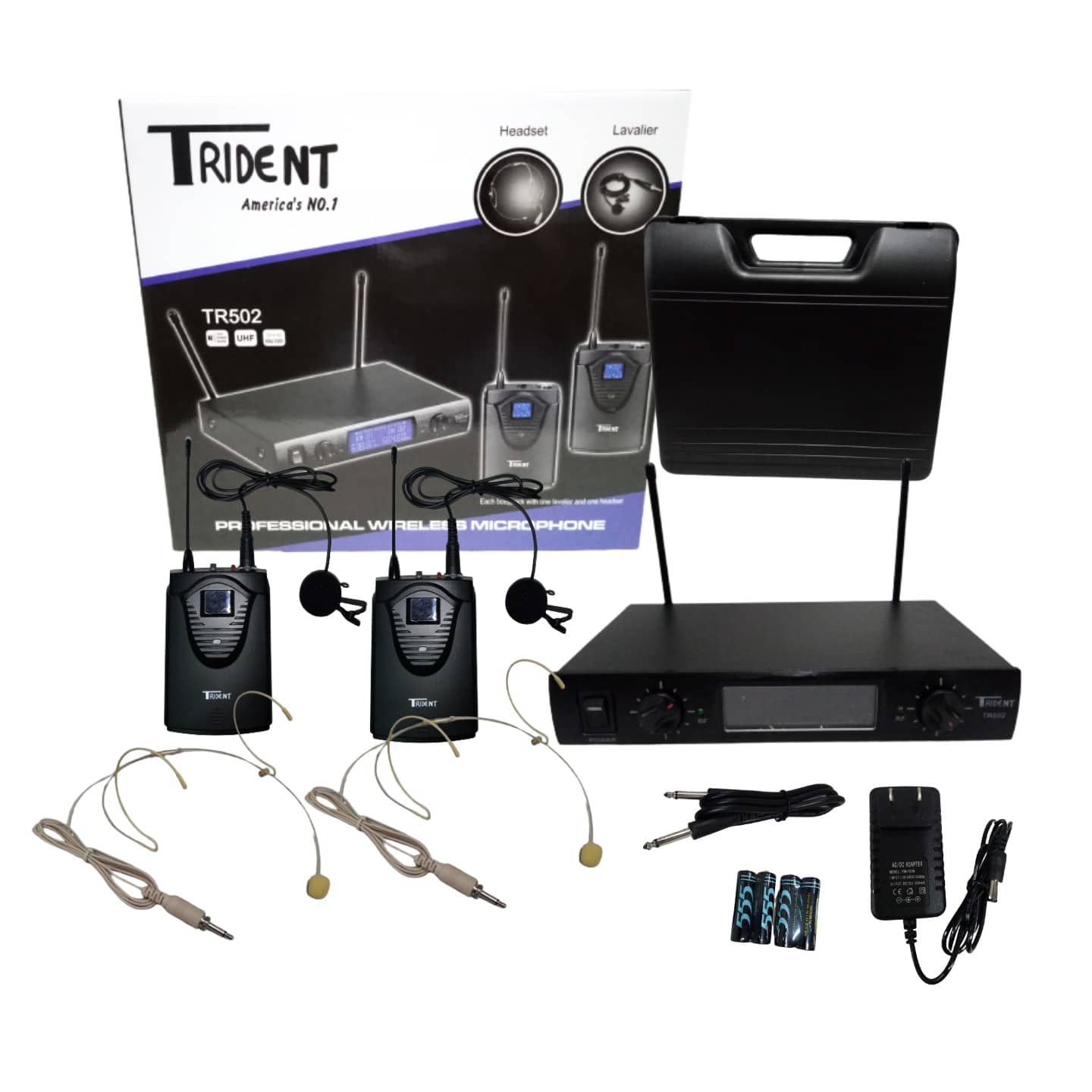 UHF Wireless lapel/clip microphone Trident TR502B Lazada PH