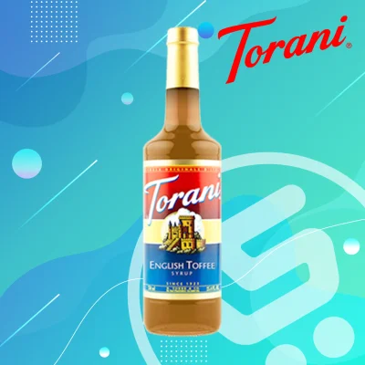 Torani English Toffee Syrup 750mL