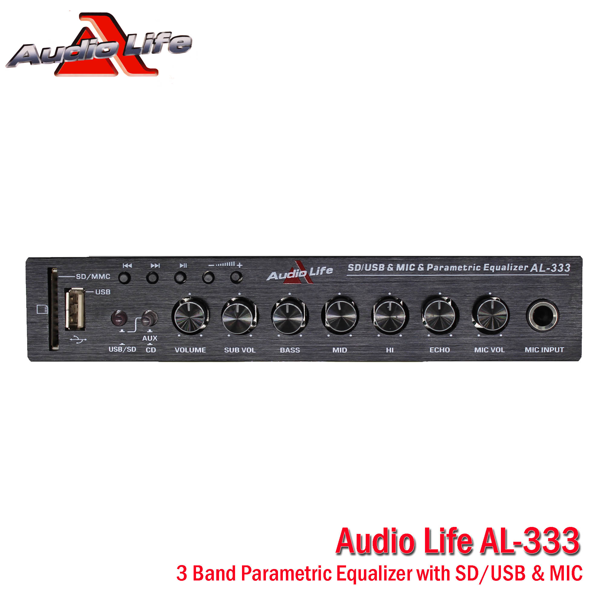 Audio Life AL333 Parametric Equalizer with Mic Input Lazada PH