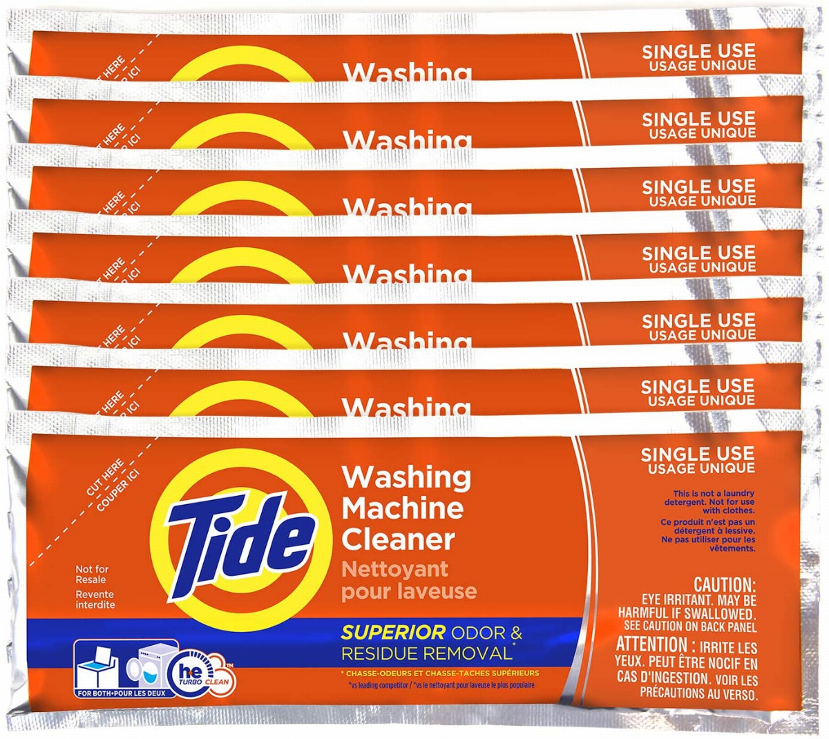 Tide Washing Machine Cleaner, 7Count Single Use Lazada PH