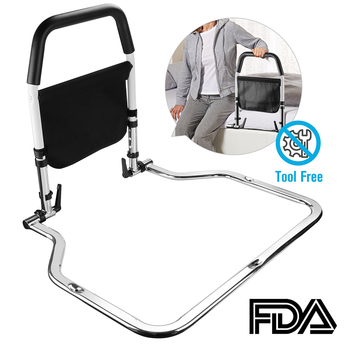 [3 Days Delivery] Original Aluminum Adjustable Adult Medical Walker