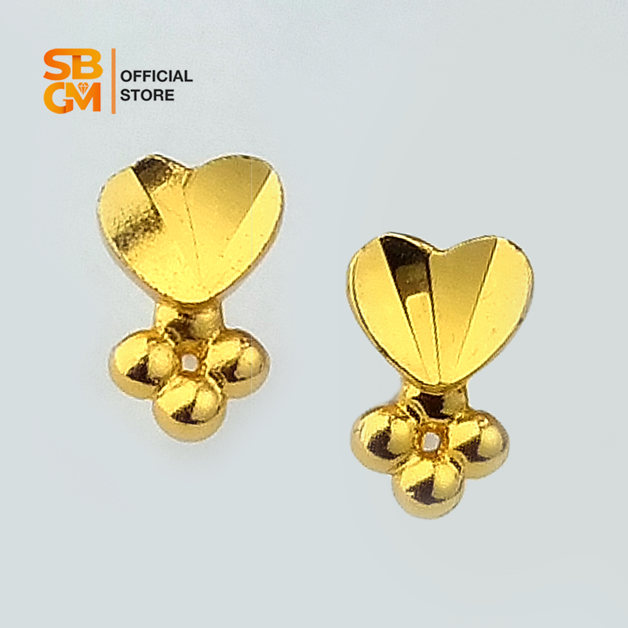 24K Gold Plated Rich CZ And Pearl Studded Earring at Rs 370/pair | Stud  Earring in Noida | ID: 14635866648