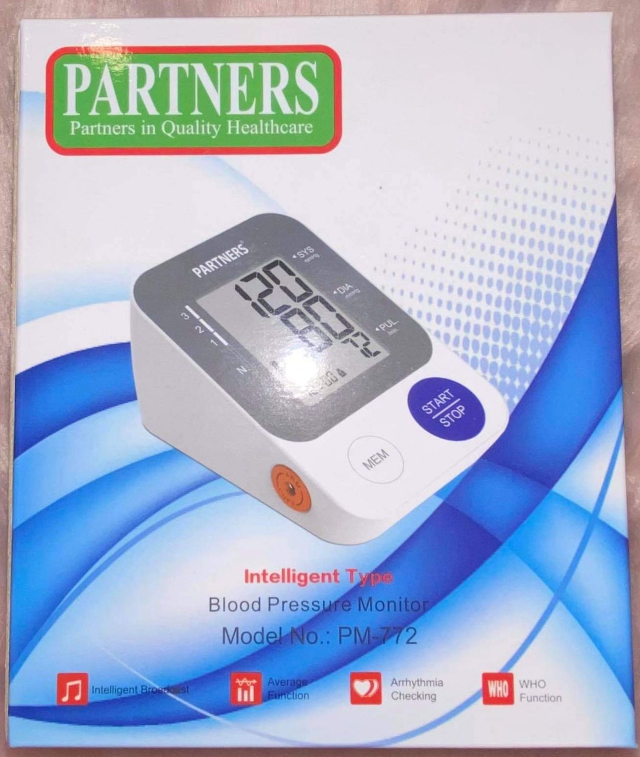 partners bp monitor