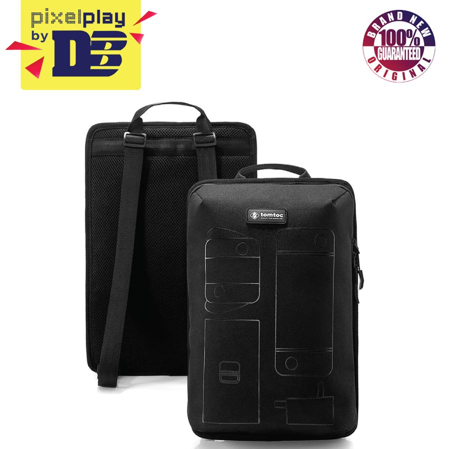 NSW Tomtoc Black Smart A05-010D Switch Backpack Organized Switch