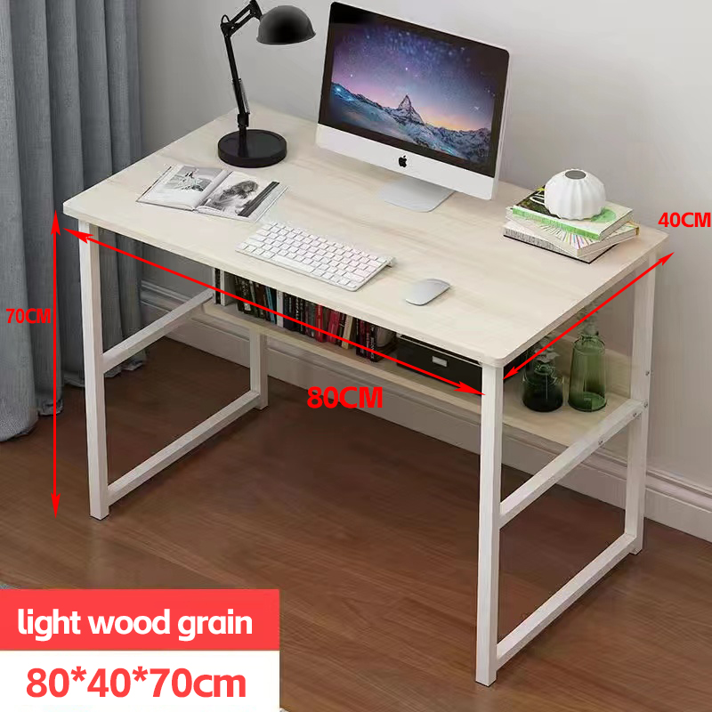 Office table study table 120CM Table Desktop Computer Desk 2 Layer